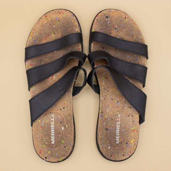 Merrell Napa Valley Slide Sandals Dark Malbec Women's Size 9 - Picture 5 of 8